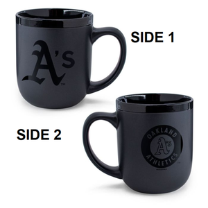 Oakland Athletics Coffee Mug 17oz Matte Black - WinCraft