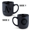 Oakland Athletics Coffee Mug 17oz Matte Black - WinCraft