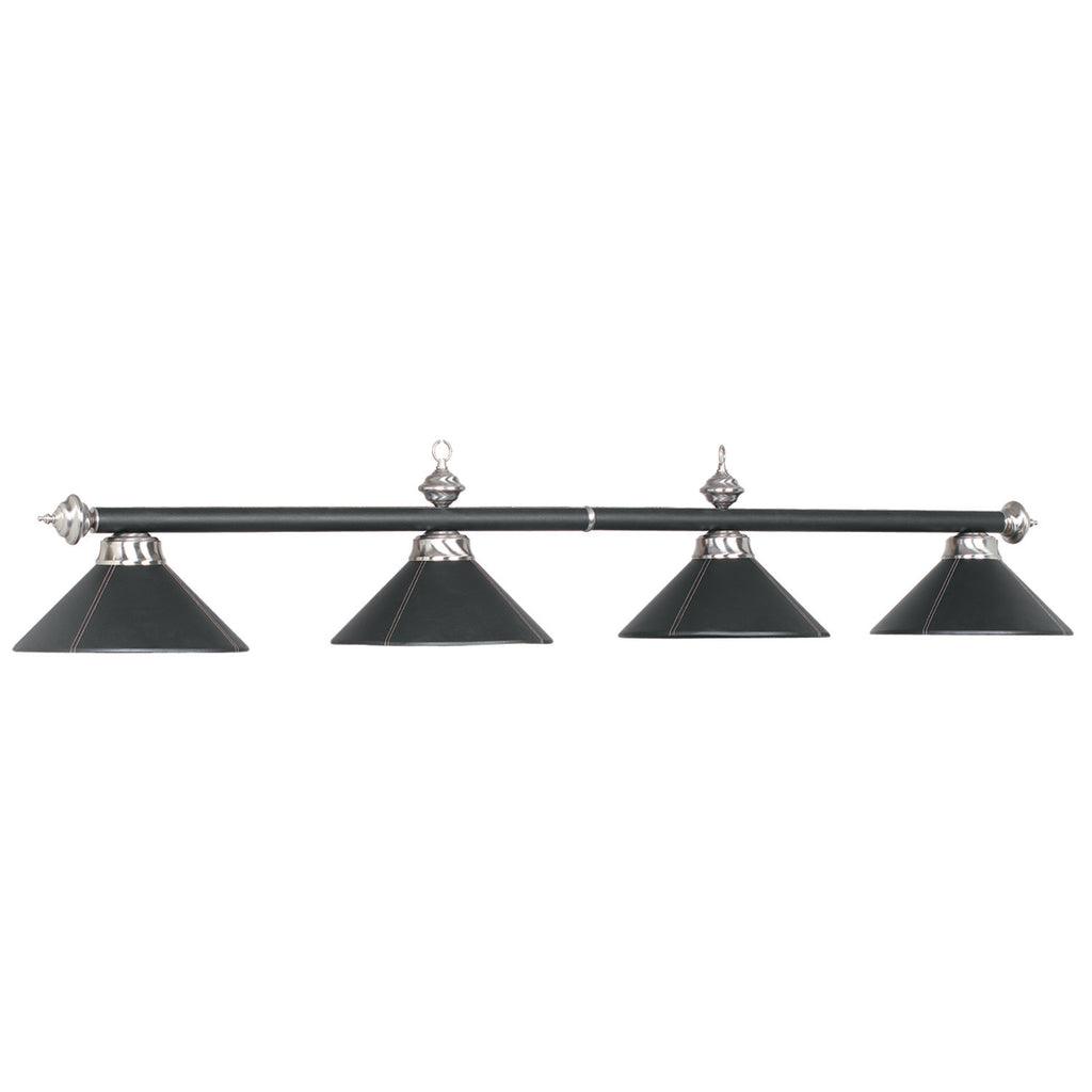 4 LT-54'' BILLIARD LIGHT-LEATHER/BLACK