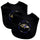 Baltimore Ravens Baby Bib 2 Pack - Masterpieces Puzzle Company