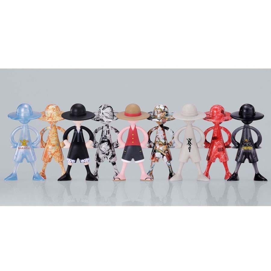 Bandai Namco -  Bandai Hobby: One Piece Archive Of Adventure Volume 4: Tamashii Nations Luffy's (10Ct Blind Box) Pre-Order