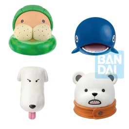Bandai - Ichibansho Zakka: One Piece Head Magnet (Animals) - Box/6 Pre-Order