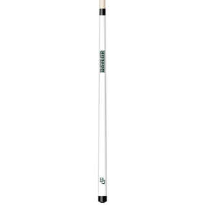 BAYLOR ENGRAVED BILLIARD CUE WHITE / GREEN - BAYBCE101-JR