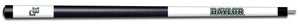 BAYLOR ENGRAVED BILLIARD CUE WHITE / GREEN - BAYBCE101