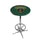 BAYLOR CHROME FOOT RING PUB TABLE GREEN - BAYPTR201