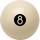 Aramith BB8BW White 8 Ball Billiard Balls