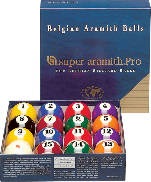 Aramith BBSAP Super Pro Ball Set Billiard Balls
