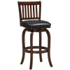 BACKED BARSTOOL SQUARE SEAT - CAPPUCCINO