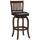 BACKED BARSTOOL SQUARE SEAT - CAPPUCCINO