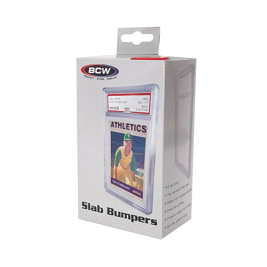 Bcw Supplies: Graded Slab Bumper: Psa Clear 6Ct (1-Gsb-Psa-Clr)