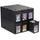 Bcw Supplies: Graded Card Catalog: Six Drawers Black (1-Ccat-G-Blk) Pre-Order