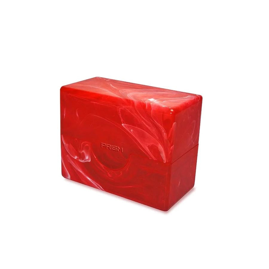 Bcw Supplies -  Bcw Spectrum: Prism Deck Case 50Ct: Carnelian Red (1-Dc-Prism-50-Car)