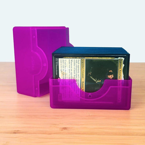 Bcw Spectrum - Bcw Supplies: Spectrum: Polished Prism Deck Case: Violet (1-Dc-Prism-P-Viol)
