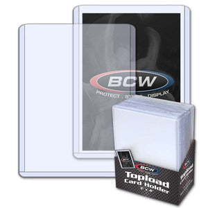 Bcw Supplies: Topload Holder 3X4 Standard 25Ct (1-Tlch-N)