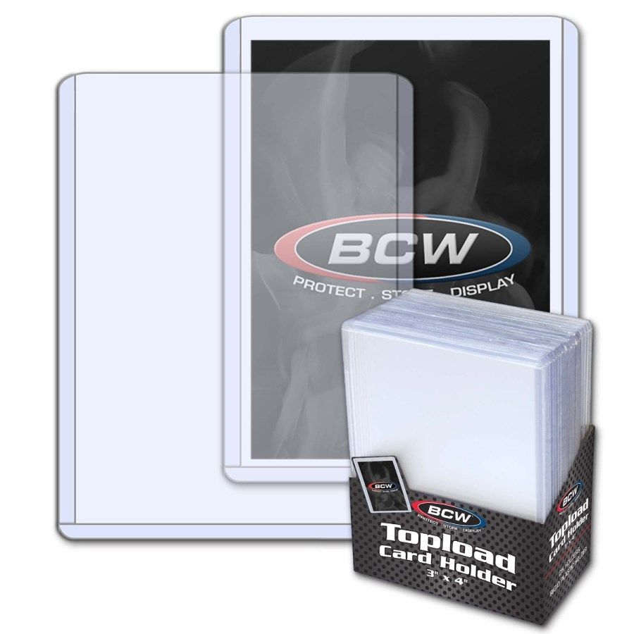 Bcw Supplies: Topload Holder 3X4 Standard 25Ct (1-Tlch-N)