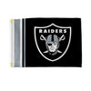 Las Vegas Raiders Flag 12x17 Striped Utility - Rico Industries