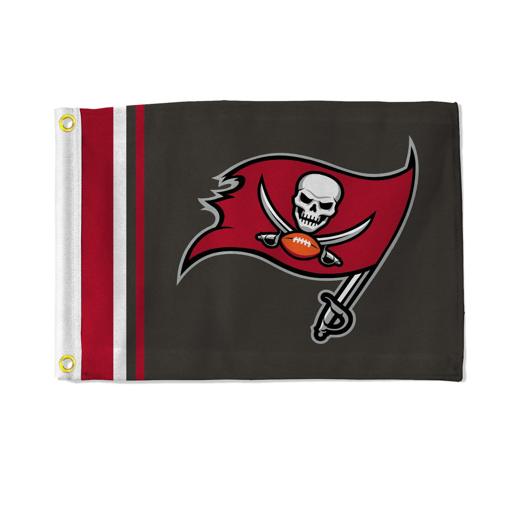 Tampa Bay Buccaneers Flag 12x17 Striped Utility - Rico Industries