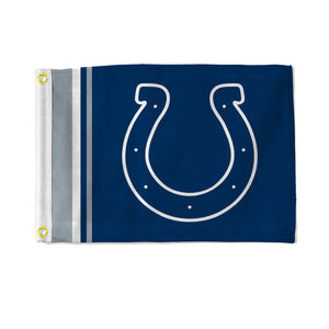 Indianapolis Colts Flag 12x17 Striped Utility - Rico Industries