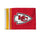 Kansas City Chiefs Flag 12x17 Striped Utility - 1