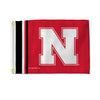 Nebraska Cornhuskers Flag 12x17 Striped Utility - Rico Industries