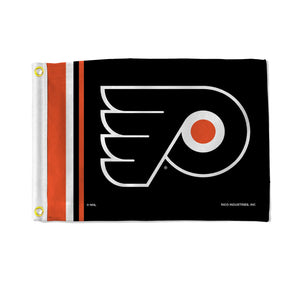 Philadelphia Flyers Flag 12x17 Striped Utility - Rico Industries