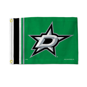 Dallas Stars Flag 12x17 Striped Utility - Rico Industries