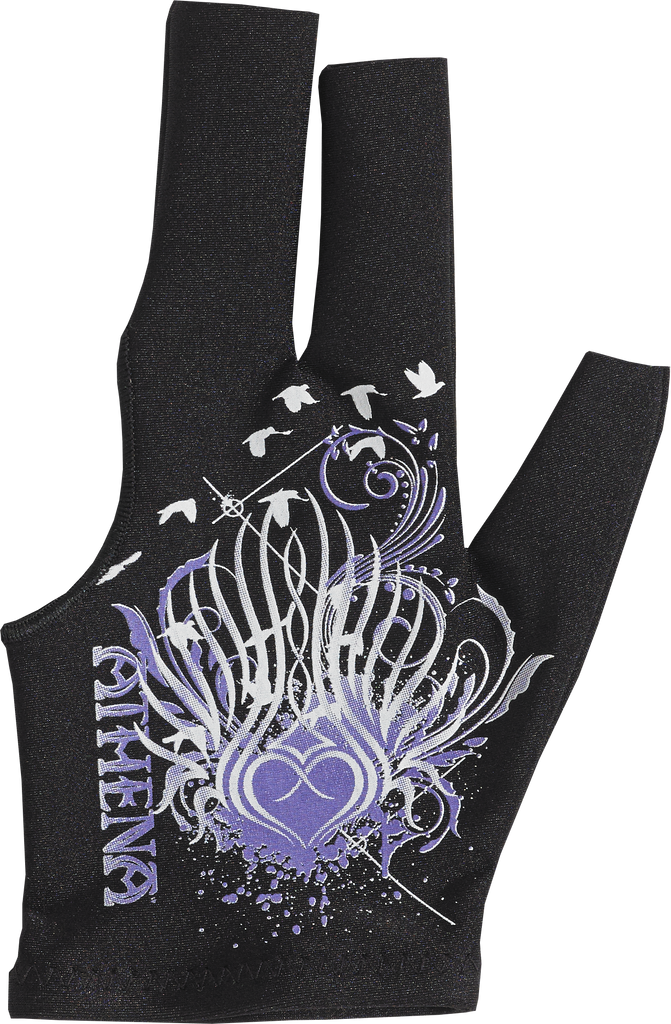 Athena BGLATH04 Billiard Glove  - Tribal Heart Billiard Gloves