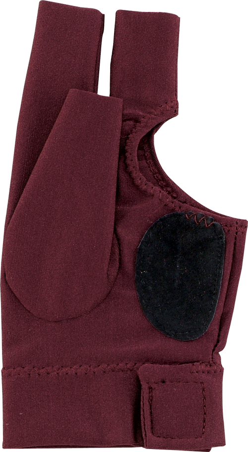 Action BGLDLXL Billiard Glove  - Burgundy Billiard Gloves