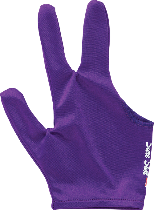 Sure Shot BGLSSL Billiard Glove - Purple Billiard Gloves