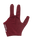 Sure Shot BGLSSS Billiard Glove - Burgundy Billiard Gloves