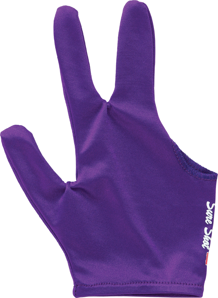 Sure Shot BGLSSS Billiard Glove - Purple Billiard Gloves