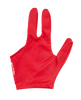 Sure Shot BGLSSS Billiard Glove - Red Billiard Gloves