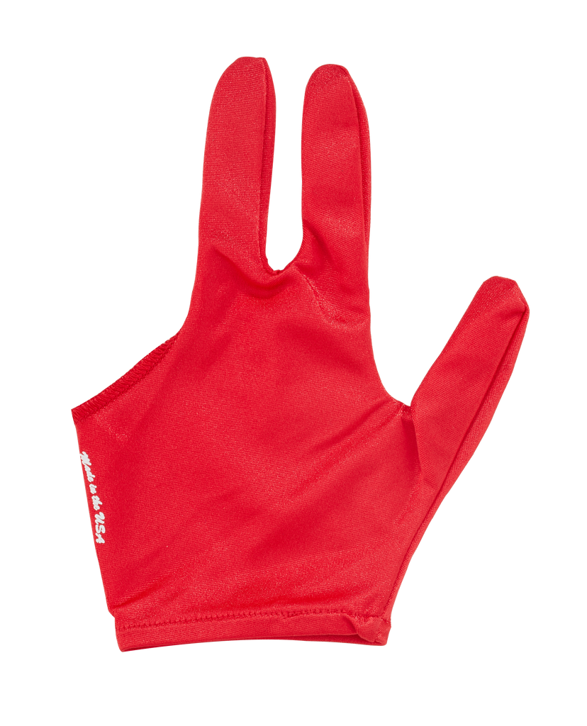 Sure Shot BGLSSS Billiard Glove - Red Billiard Gloves