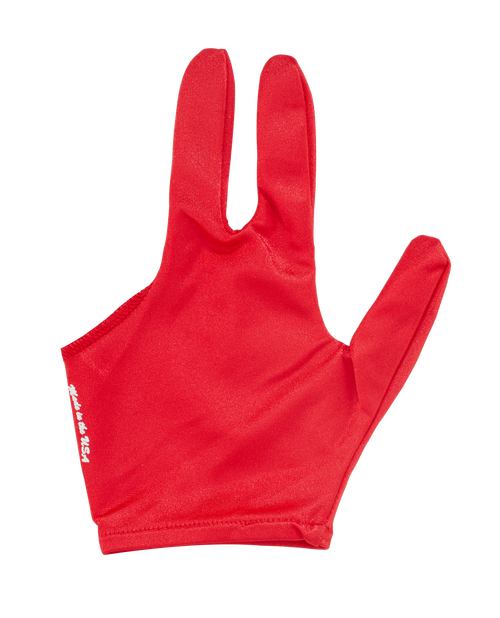 Sure Shot BGLSSS Billiard Glove - Red Billiard Gloves