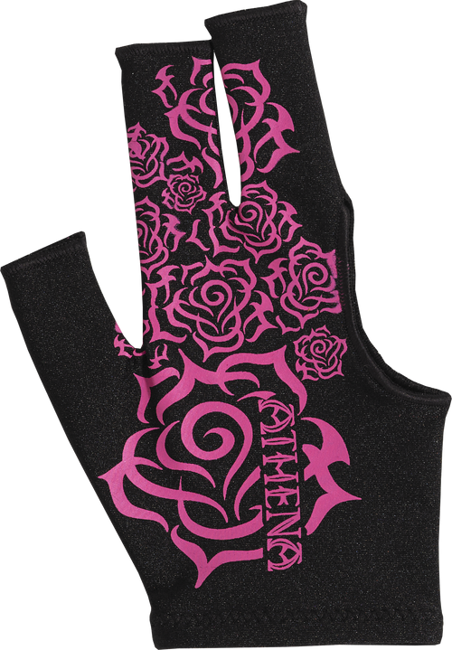 Athena BGRATH03 Billiard Glove  - Tribal Rose Billiard Gloves