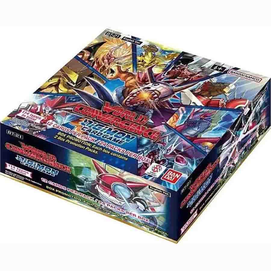 Bandai Japan -  Digimon Card Game: World Convergence (Bt21) (24Ct) (Wave 2)
