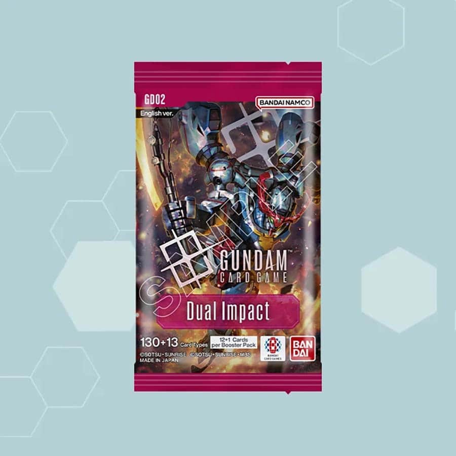 Bandai Japan -  Gundam Card Game: Booster Pack: Dual Impact [Gd02] (24Ct)