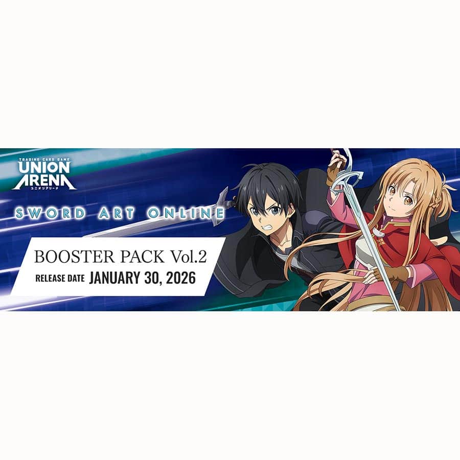 Bandai Japan -  Union Arena Card Game: Booster Pack: Sword Art Online Volume 2 (Uex06bt) (16Ct)
