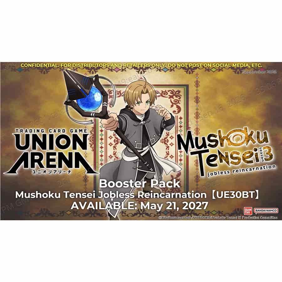 Bandai Japan -  Digimon - Union Arena Card Game: Mushoku Tensei Booster (Ue30bt) (16Ct) Pre-Order