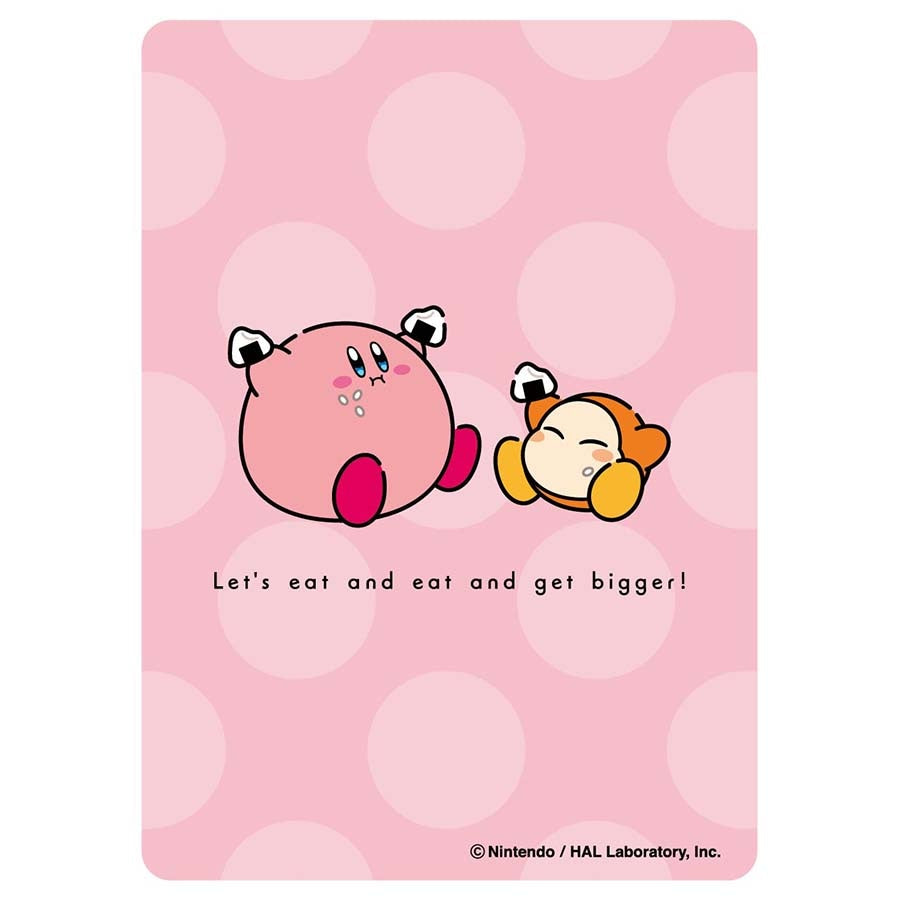 Ensky Card Sleeves: Kirby Play With Waddle Dee: Let's Eat (Full) (En-1499) (65Ct) Pre-Order