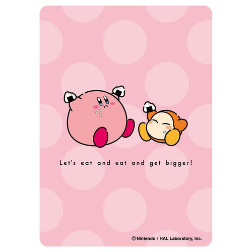 Ensky Card Sleeves: Kirby Play With Waddle Dee: Let's Eat (Full) (En-1499) (65Ct) Pre-Order