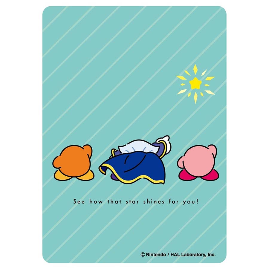 Ensky Card Sleeves: Kirby Play With Waddle Dee: Number One (En-1500) (65Ct) Pre-Order