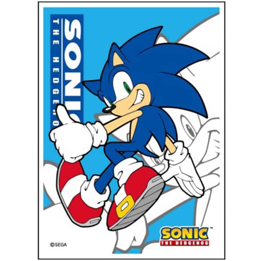 Ensky Card Sleeves: Sonic The Hedgehog: Sonic (En-1617) (65Ct) Pre-Order