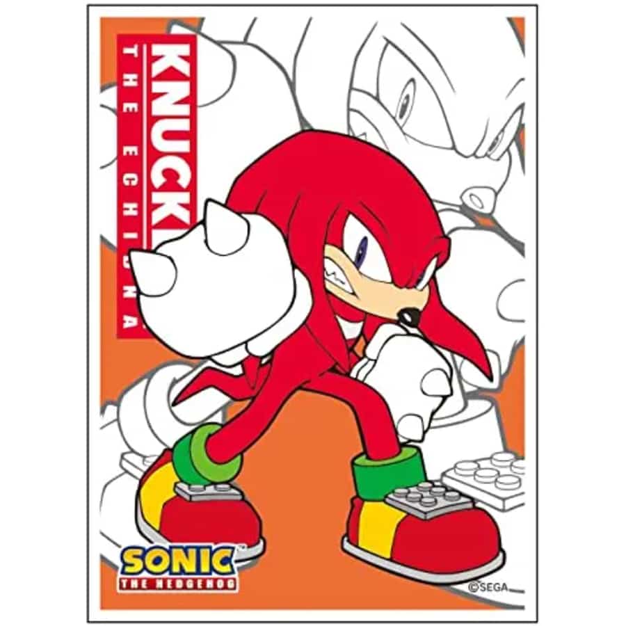 Ensky Card Sleeves: Sonic The Hedgehog: Knuckles (En-16-19) (65Ct) Pre-Order