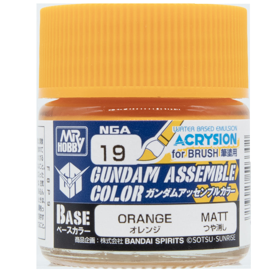 Bandai Namco -  Gundam Assemble: Color Paint: Orange (6Ct) Pre-Order