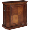 BAR CABINET W/ SPINDLE - CHESTNUT