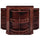 BAR CABINET W/ SPINDLE - ENGLISH TUDOR