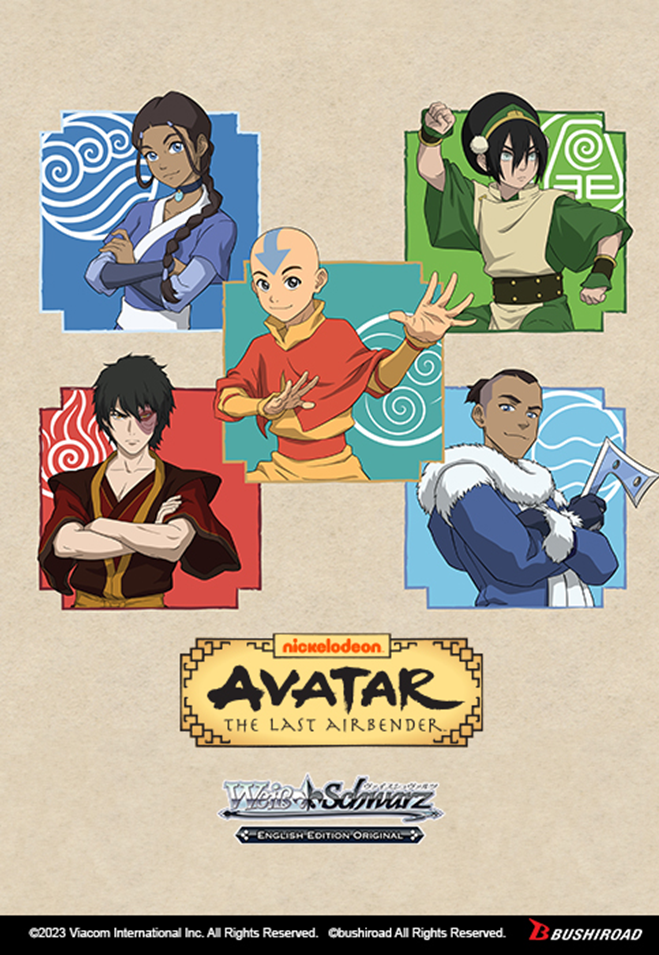 Bushiroad - Weiss Schwarz: Avatar: The Last Airbender Trial Deck +