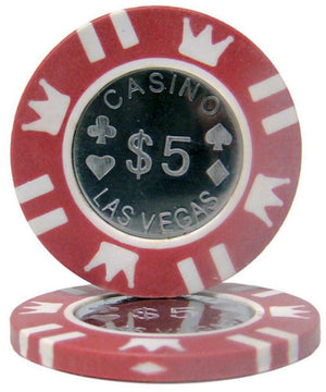 Brybelly Holdings CPCI-5-25 15 g Coin Inlay  Roll of 25 - 5 Chip