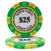 Brybelly Holdings CPMC-25-25 14 g Monte Carlo Poker Chips - Dollar 25  Roll Of 25